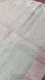 Premium Kota Chiffon With Lucknowi Work Saree