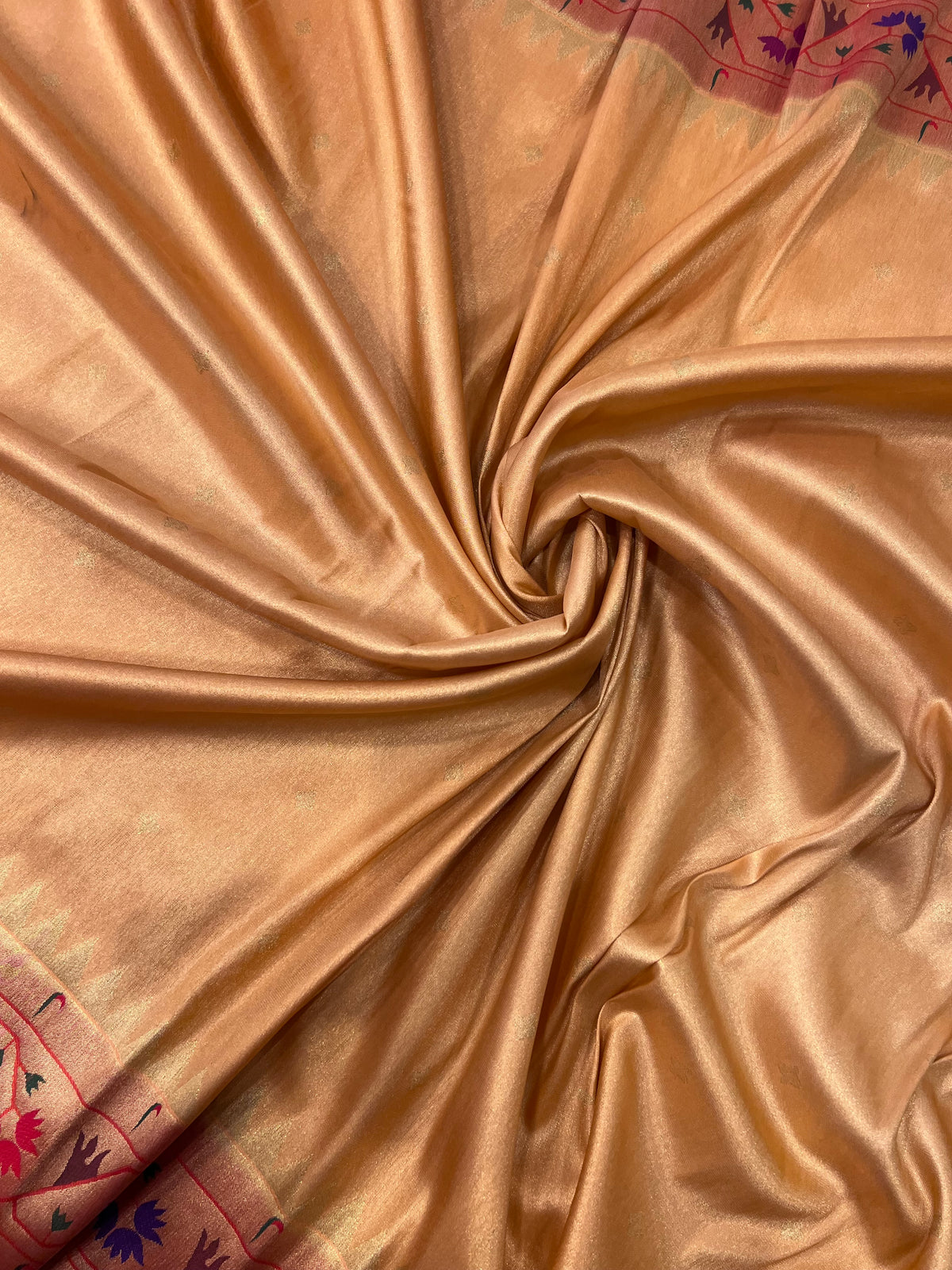 Premium Quality Semi Paithani Silk Saree 🍊- 902757