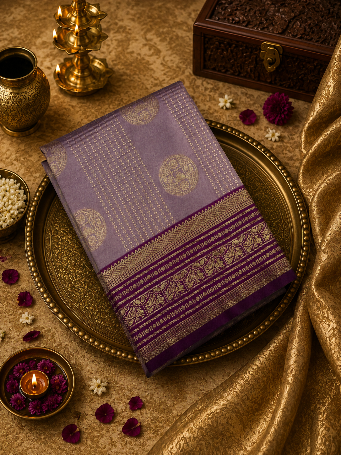 Premium Semi Kanchipuram Silk Saree✨