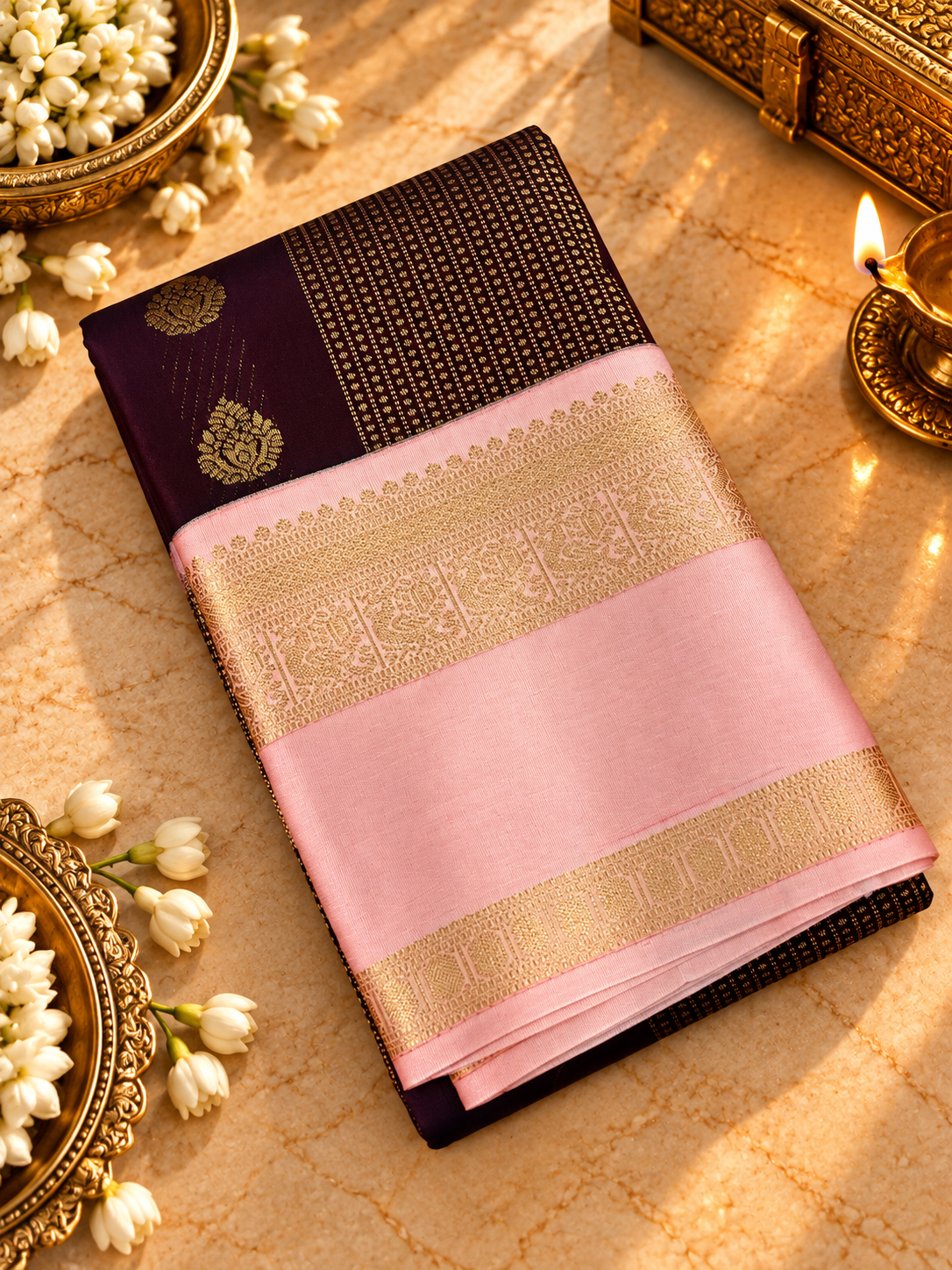 Premium Mini Kanchi Silk Saree-902485