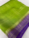 Pure Mix Mysore Crepe Silk Saree-902270