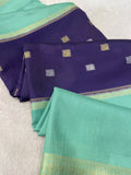Pure Mix Mysore Crepe Silk Saree