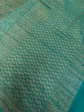 Pure Mix Mysore Crepe Silk Saree in brocade design- 902595 Rama green