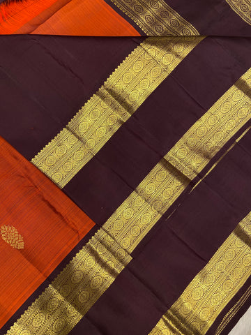 Pure zari handloom Kanjeevaram silk mark certified saree