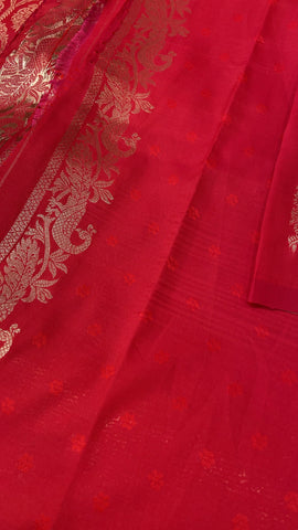 Semi Kanchipuram Silk Saree🦚