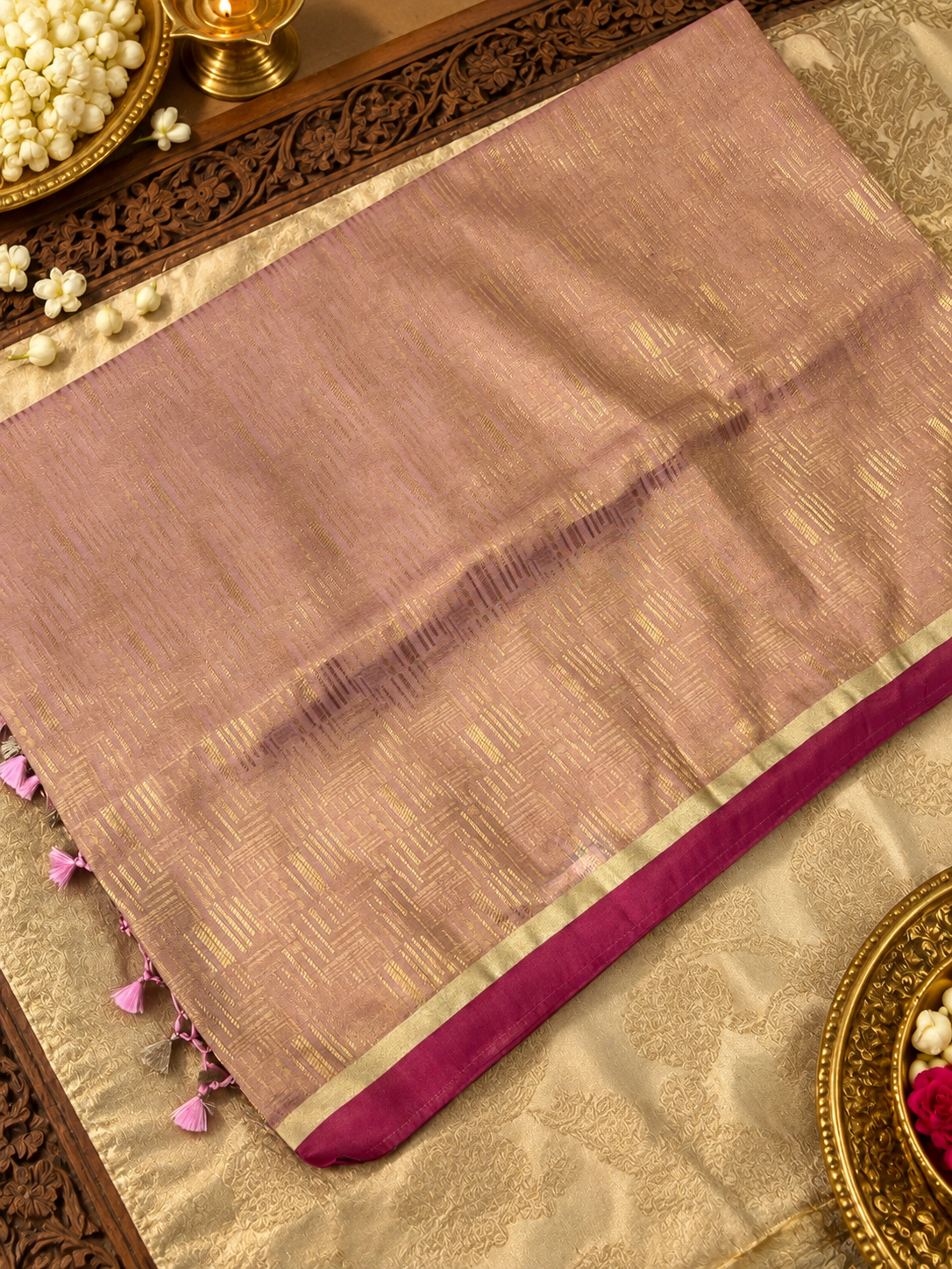 Premium Banarasi Brocade Silk Saree -902862
