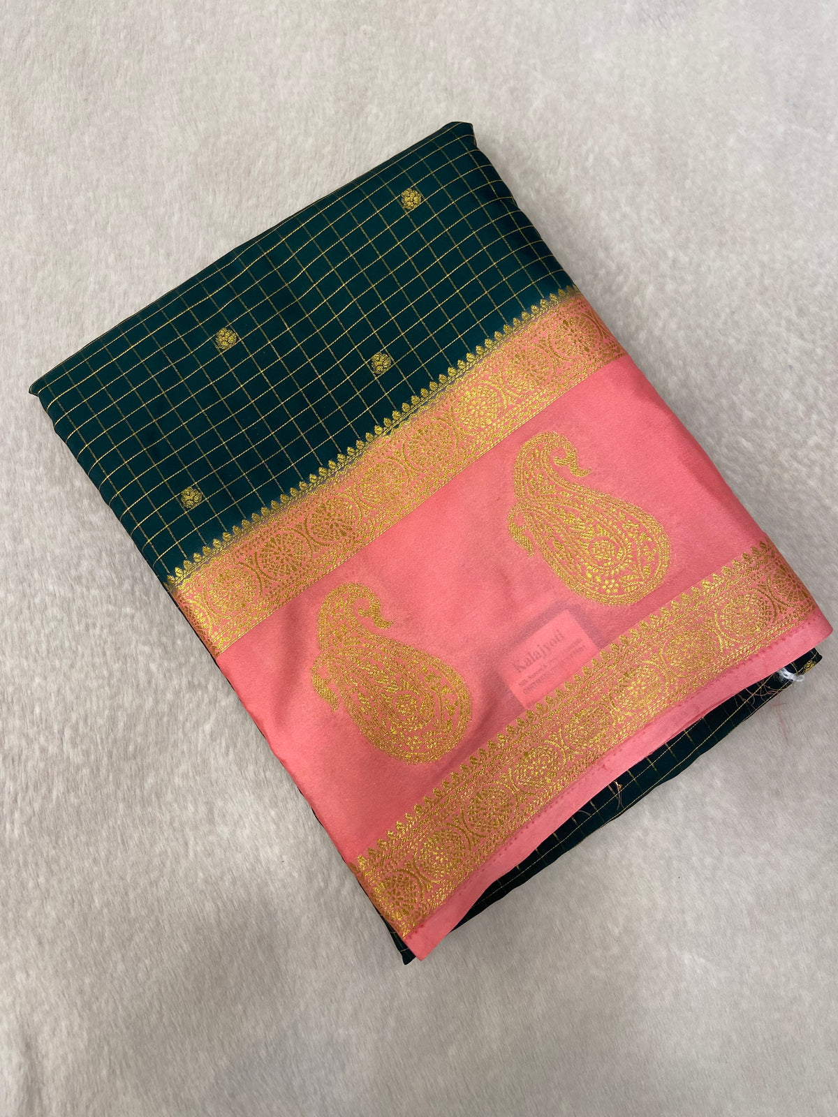 Premium Semi Mysore Crepe Silk Saree💚