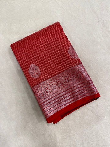 Mini kanchi Silk Saree