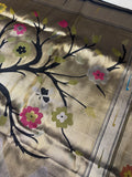 Premium Quality Tissue crepe silk in Paithani - 902691