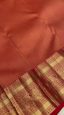 Half Mix Kanjeevaram Silk Saree