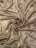 Pure Chinnon Designer Saree