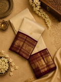 Pure Kanjeevaram Silk Saree- Silk mark certified