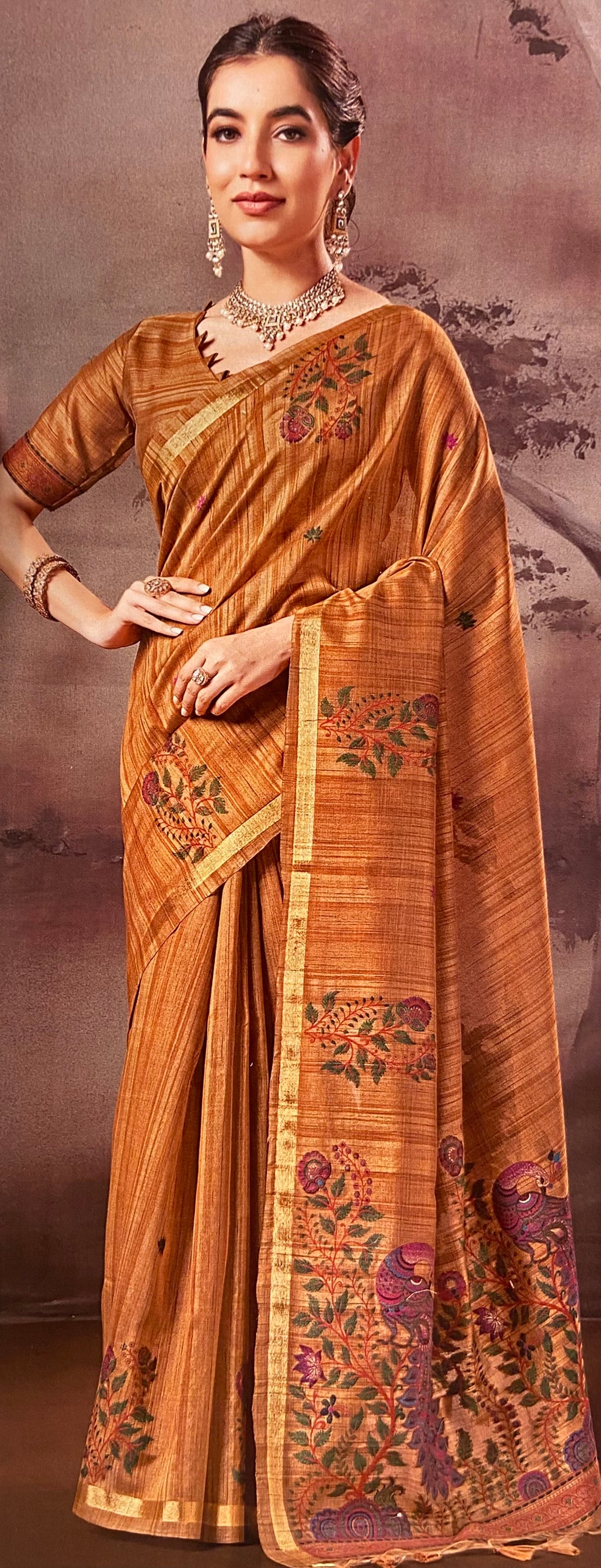 Premium Mashru Silk Saree