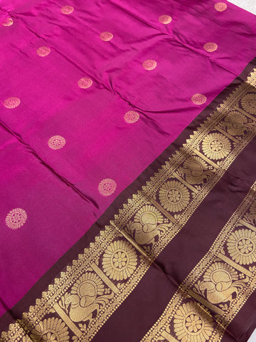 Premium Mini Kanchi Silk Saree