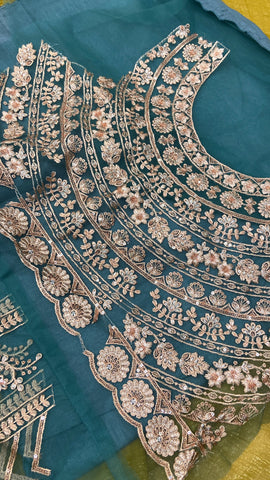 Designer cocktail saree