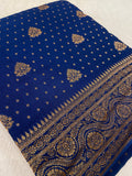 Premium Georgette Saree with Coco Zari Work