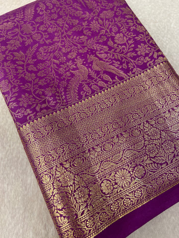Bridal Semi Tissue Silk Saree