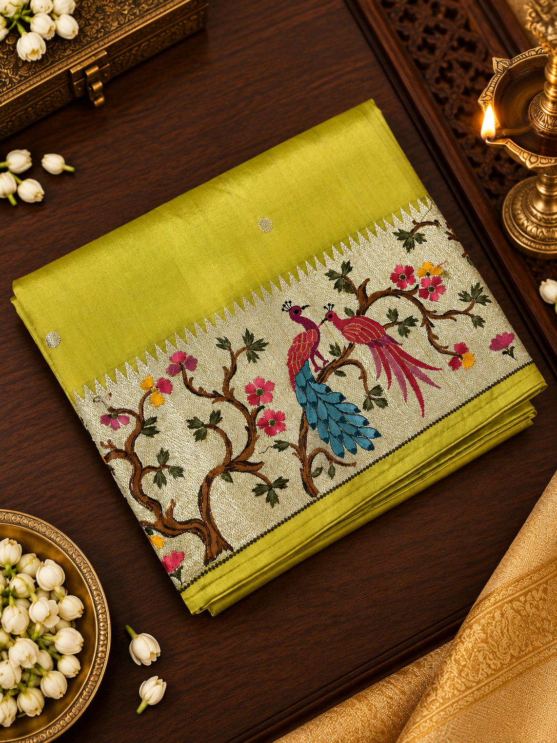 Pure Tissue Soft Organza Saree