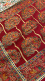 Premium Banarasi Crepe Kalamkari Saree