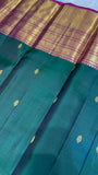 Pure 1G zari handloom Kanjeevaram Silk Saree- Silk mark certified- PS2350