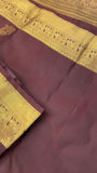 Half Mix Kanjeevaram Silk Saree