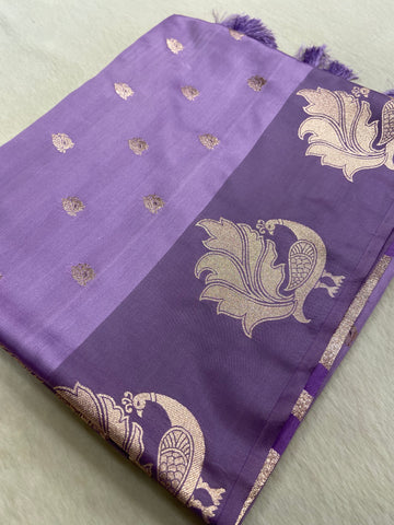 Premium crepe satin silk saree🦚