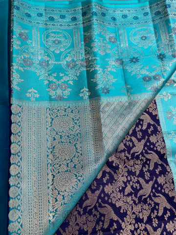 Pure Zari Handloom Kanjeevaram Silk Mark Certified Saree