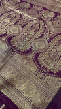 Premium Semi Kanchipuram Silk Saree (Dark)-902504