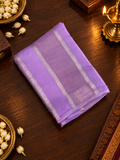 Pure Chinnon Saree- 902217 Lilac