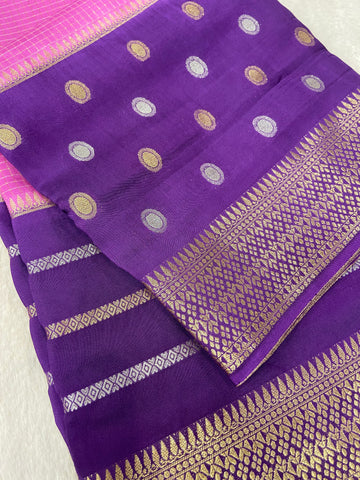 Pure Mix Mysore Silk Saree