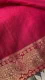 Premium Banarasi Crepe Kalamkari Saree -902078