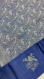Premium Crepe Satin Silk Saree 💙