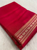 Premium semi mysore crepe silk saree 🩷