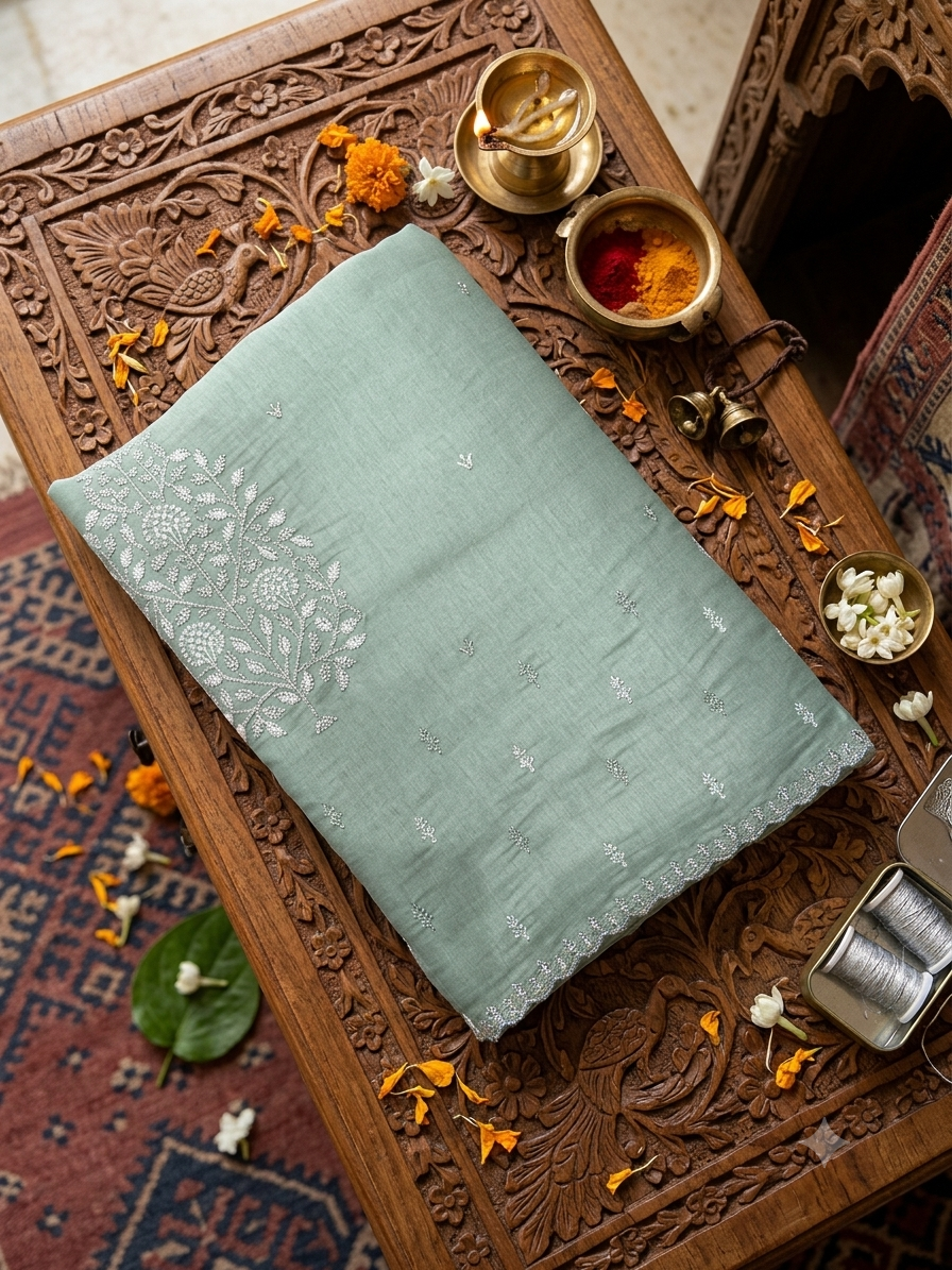 Premium Butter Silk Saree - 902524