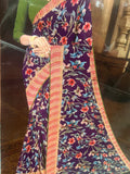 Chiffon Brasso Saree