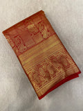 Premium Bridal Semi Kanchipuram Silk Saree
