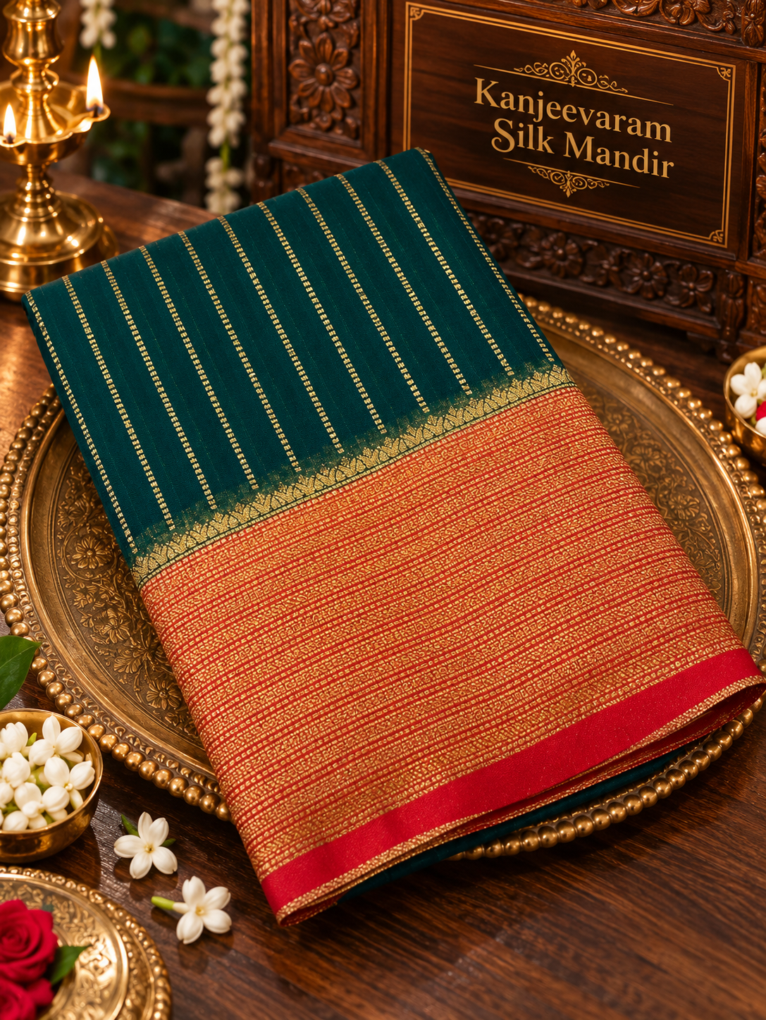 Premium Crush Georgette Saree -902138