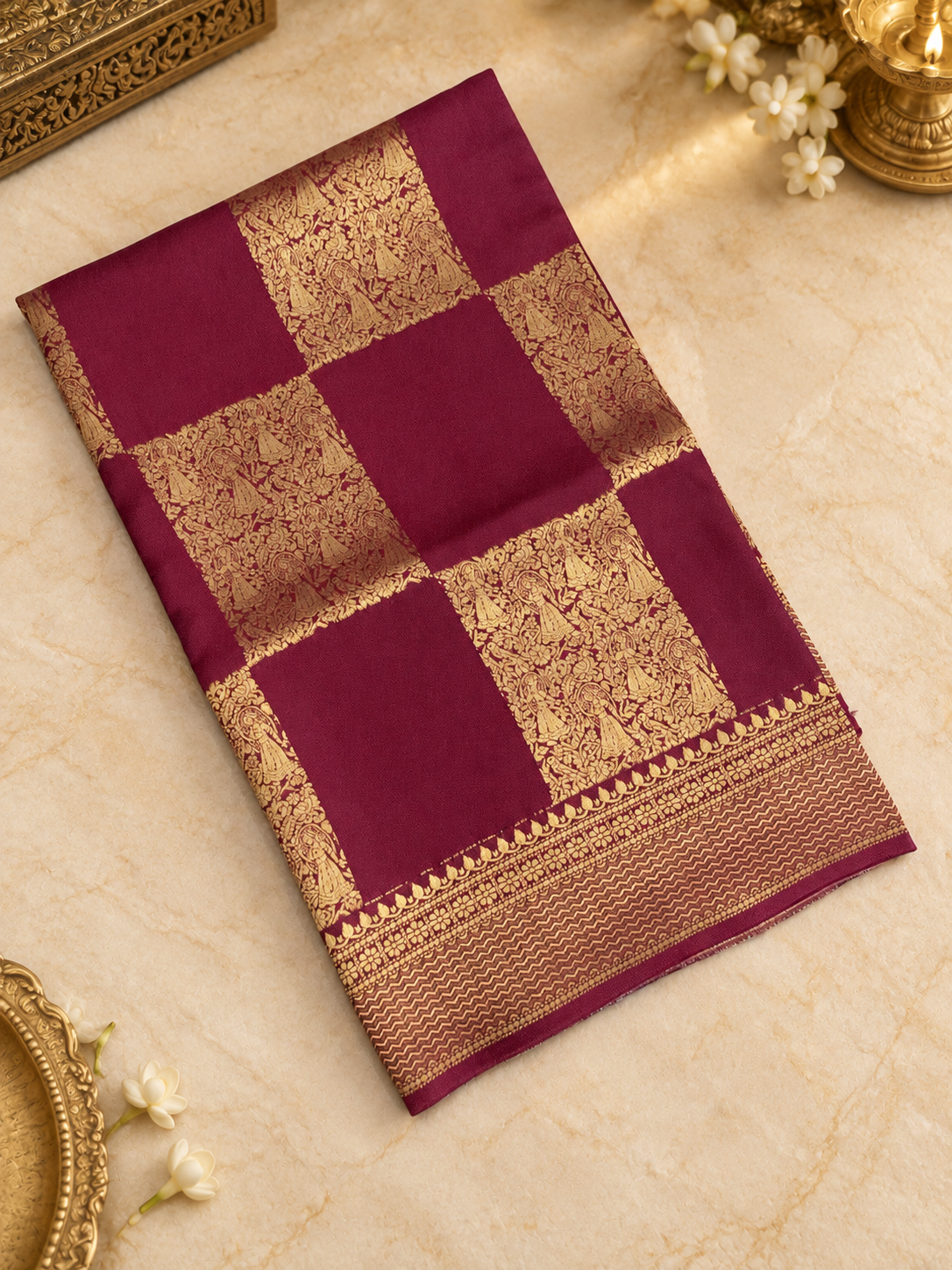Premium Crepe Silk Saree - 902513