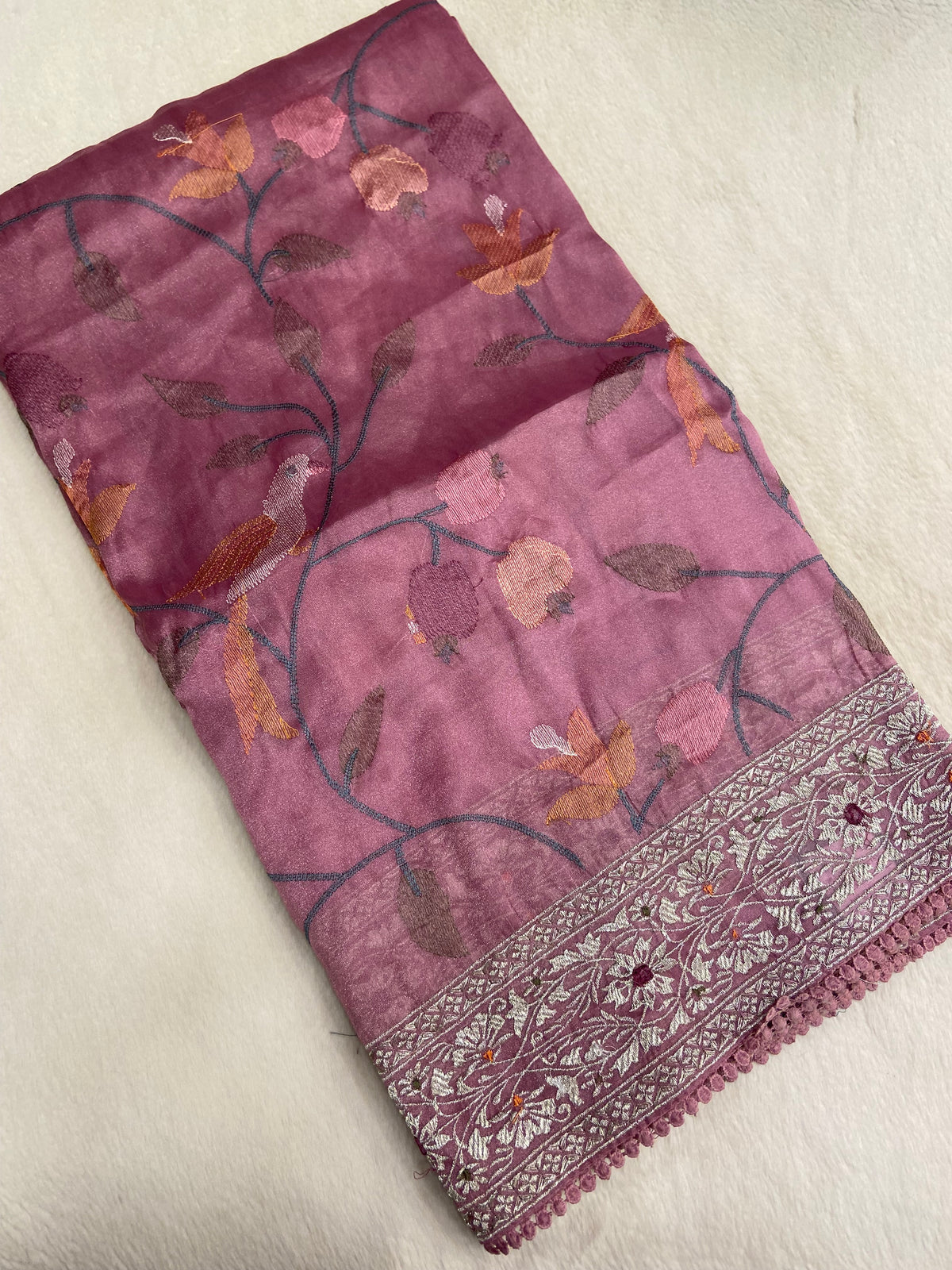Pure Tissue Organza Saree