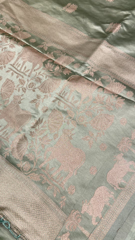 Premium Crepe Satin Silk Saree