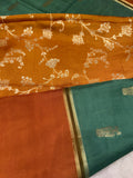 Pure  Mix Mysore Crepe Silk Saree