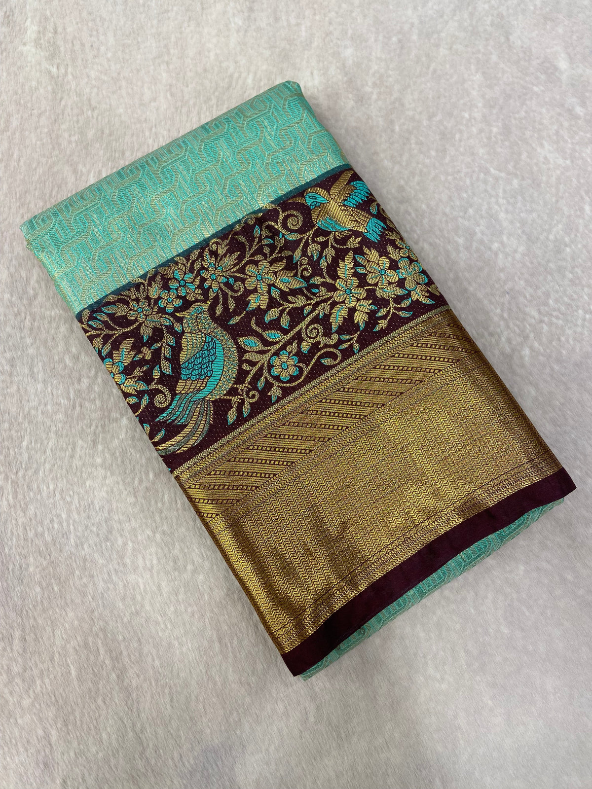 Premium Bridal Semi Kanchipuram Silk Saree