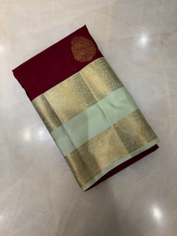 Pure Kanjeevaram silk mark certified saree