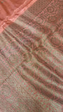 Pure mix crepe silk saree