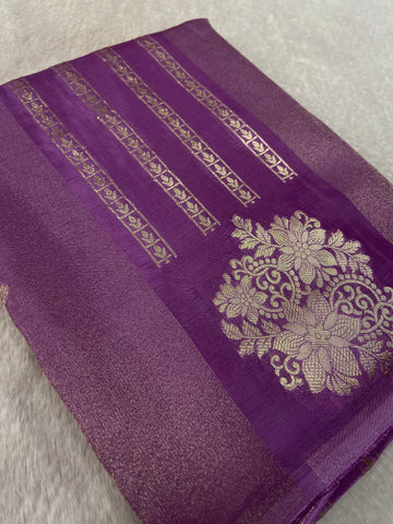 Pure Chinnon Saree