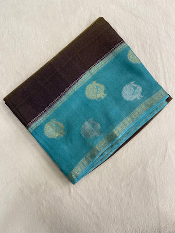 Premium Designer Tissue Crepe Saree