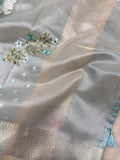 Premium Organza Saree With Thread Work