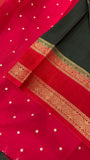 Premium Viscose Crepe Saree - 902974✨