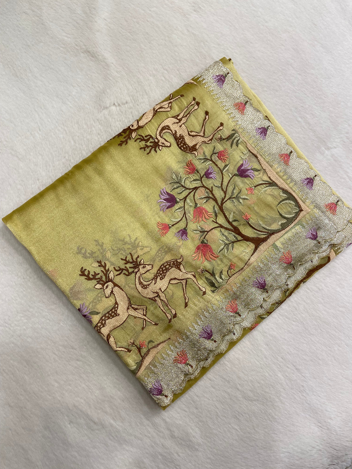 Premium Tissue Organza Saree