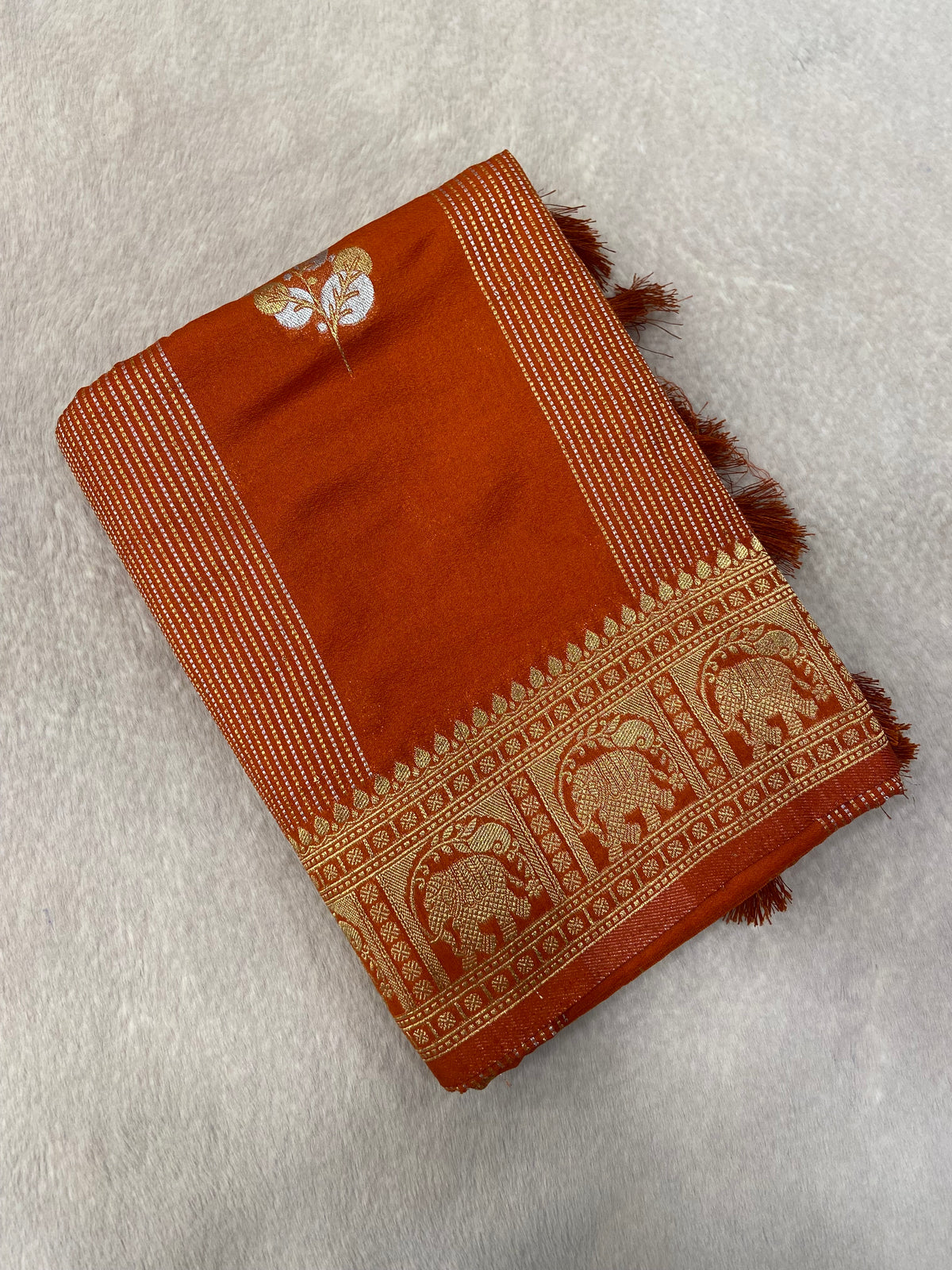Premium Crepe Georgette Saree